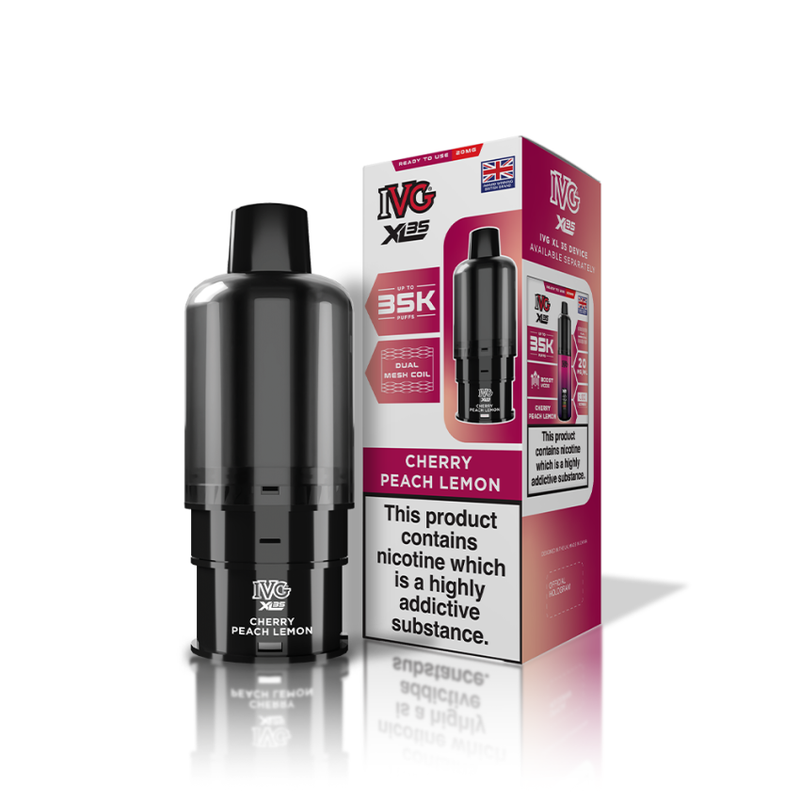 IVG XL 35K Prefilled Pods - Cherry Peach Lemon - Vapesdirect