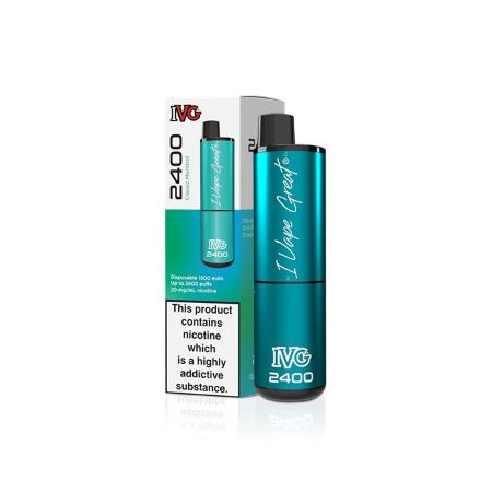 IVG 2400 Disposable Vape - Classic Menthol