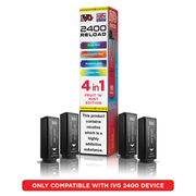 IVG 2400 Reload Prefilled Pods – 4 Flavours in Every Pack - Vapesdirect