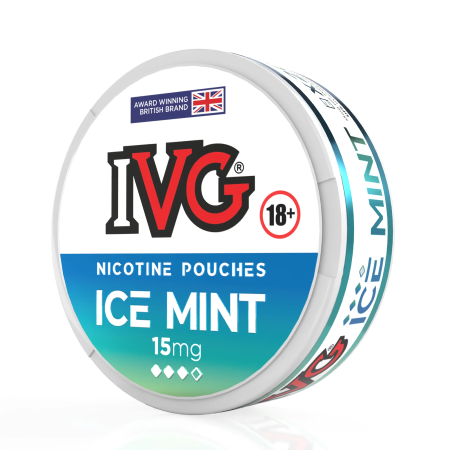IVG Nicotine Pouches - Ice Mint - Vapesdirect