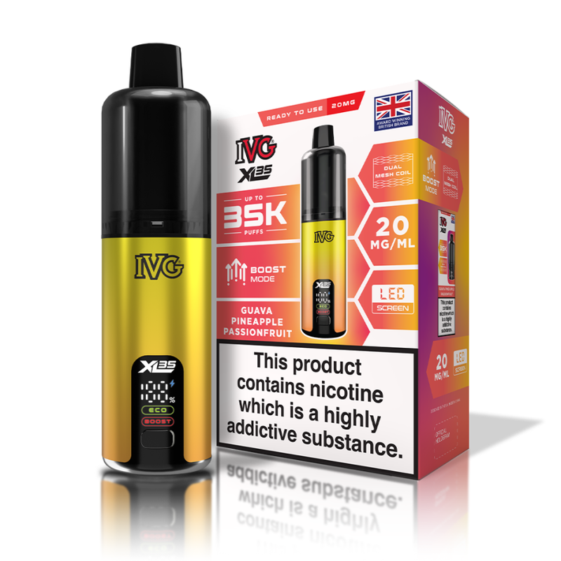 IVG XL 35K Prefilled Pod Vape Kit - Vapesdirect