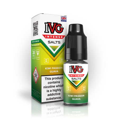 Kiwi Passion Guava Nic Salt by IVG Intense – 10ml E-Liquid - Vapesdirect