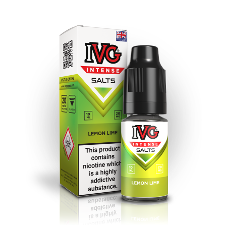 Lemon Lime Nic Salt by IVG Intense – 10ml E-Liquid - Vapesdirect