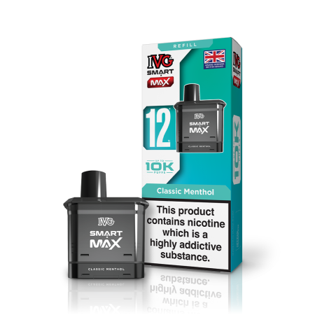 IVG Smart Max Refill Pods – 10ml Prefilled Pods | Vapesdirect UK - Vapesdirect