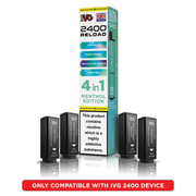 IVG 2400 Reload Prefilled Pods – 4 Flavours in Every Pack - Vapesdirect
