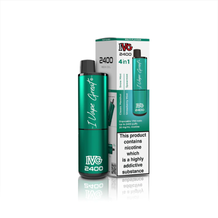 IVG 2400 Disposable Vape - Mint Edition - Vapesdirect