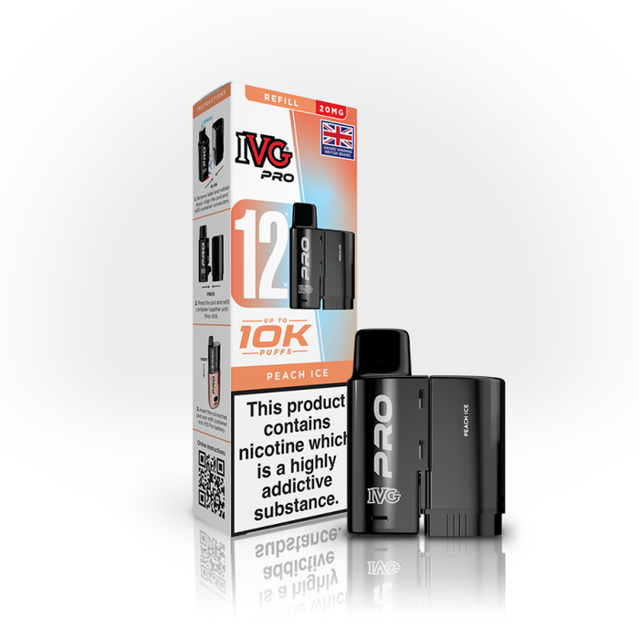 IVG Pro 12 Prefilled Pods + Refill Container