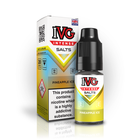 Pineapple Ice Nic Salt by IVG Intense – 10ml E-Liquid - Vapesdirect