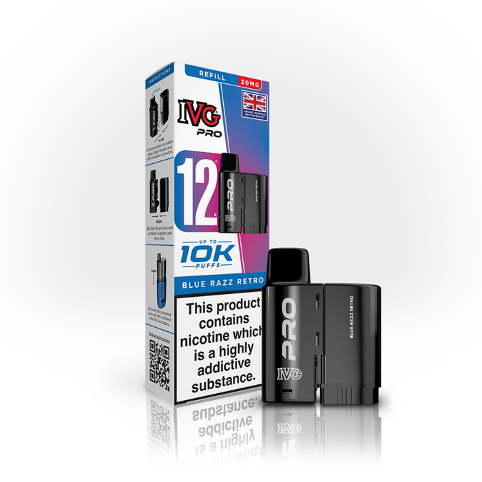 IVG Pro 12 Prefilled Pods + Refill Container