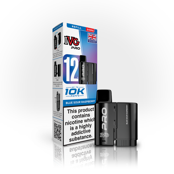 IVG Pro 12 Prefilled Pods + Refill Container