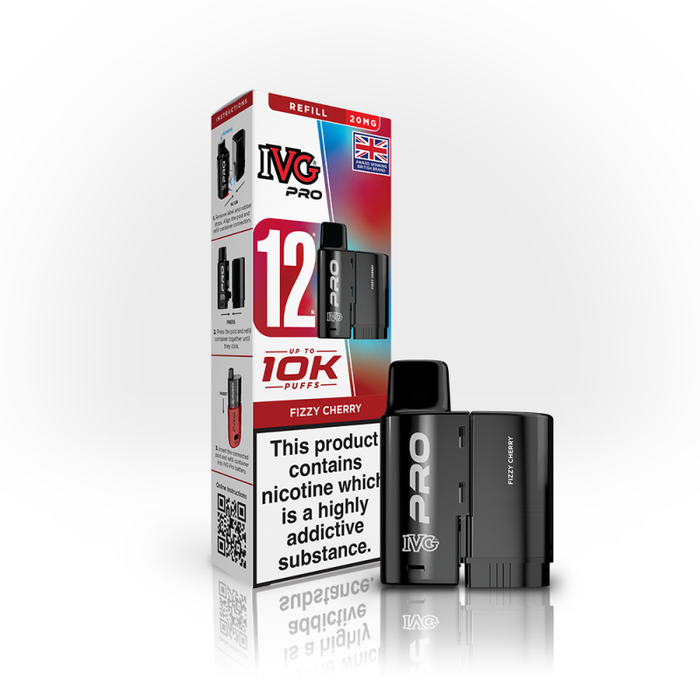 IVG Pro 12 Prefilled Pods + Refill Container