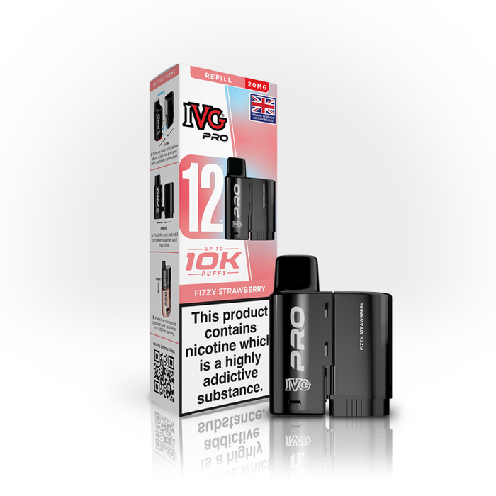 IVG Pro 12 Prefilled Pods + Refill Container