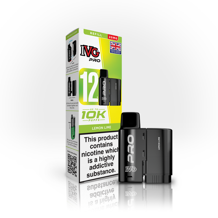 IVG Pro 12 Prefilled Pods + Refill Container