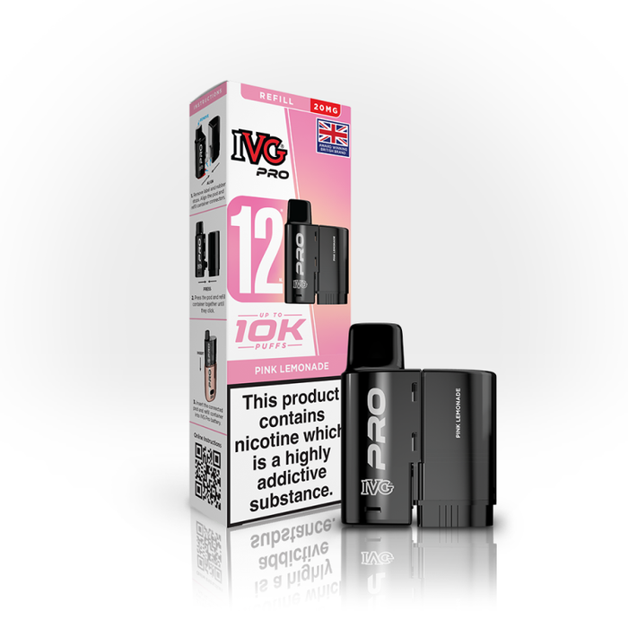 IVG Pro 12 Prefilled Pods + Refill Container