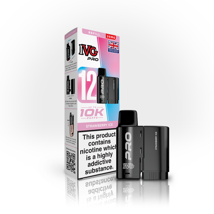 IVG Pro 12 Prefilled Pods + Refill Container