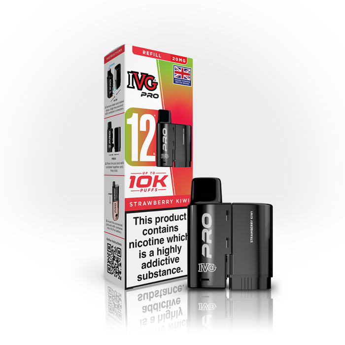 IVG Pro 12 Prefilled Pods + Refill Container