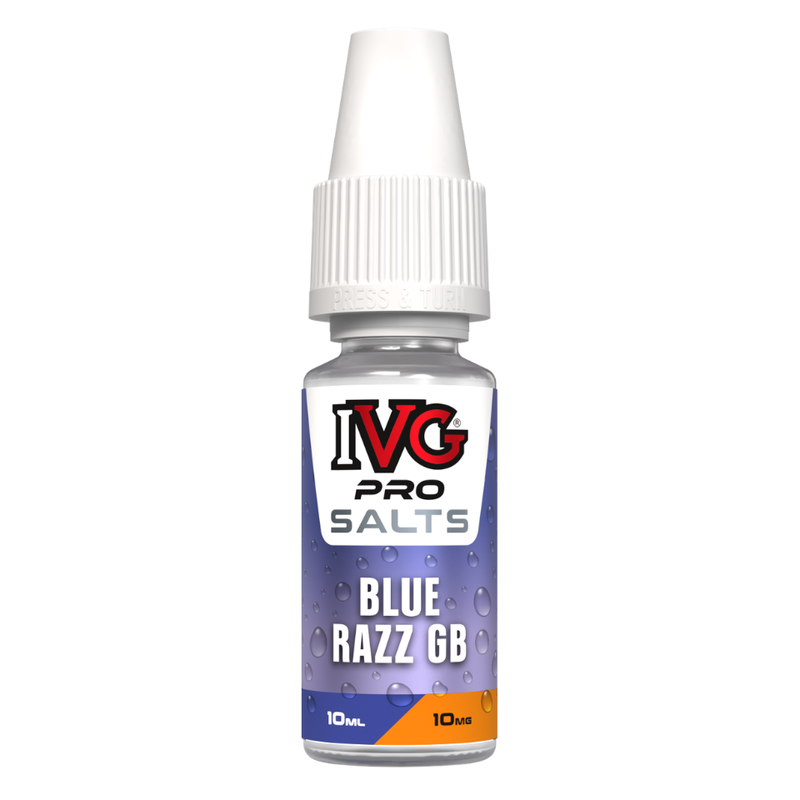 IVG Pro Salts 10ml E-liquid Blue Razz GB