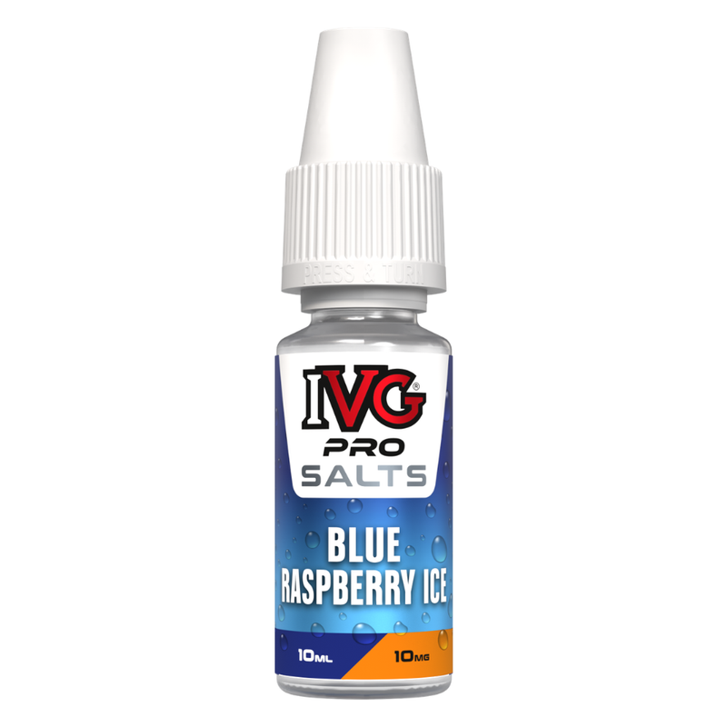 IVG Pro Salts 10ml E-liquid Blue Raspberry Ice