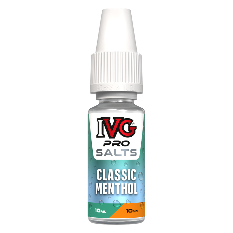 IVG Pro Salts 10ml E-liquid Classic Menthol