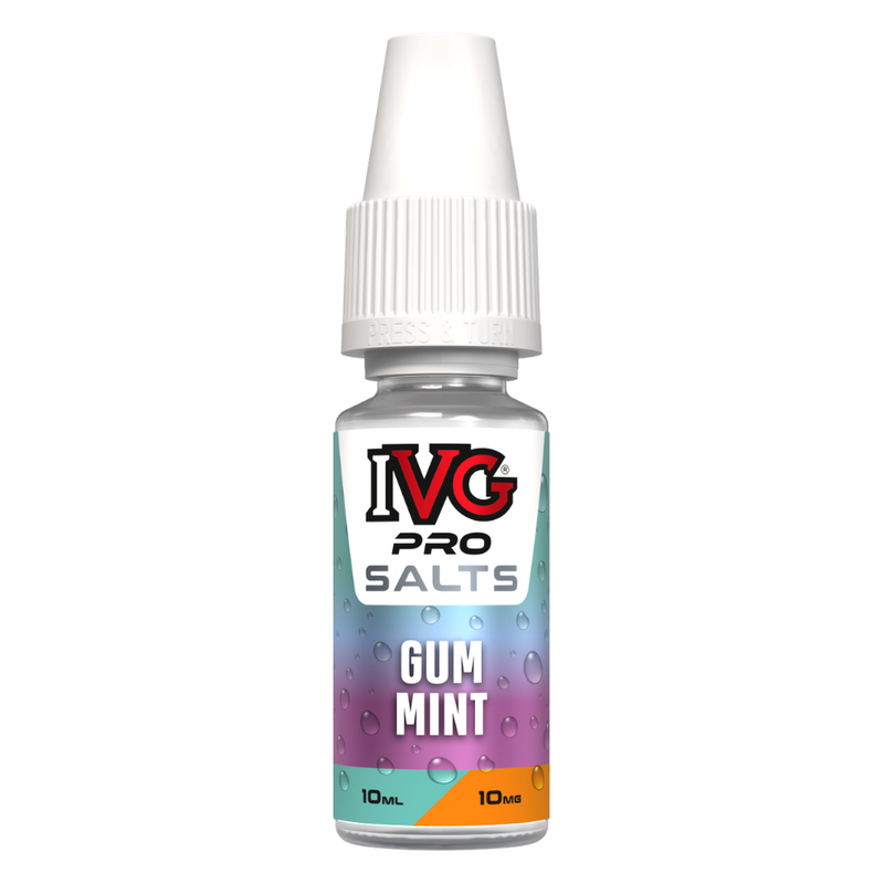 IVG Pro Salts 10ml E-liquid Gum Mint
