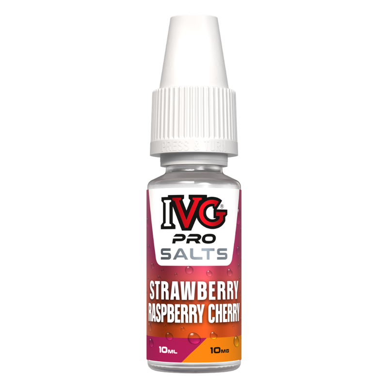 IVG Pro Salts 10ml E-liquid Strawberry Raspberry Cherry