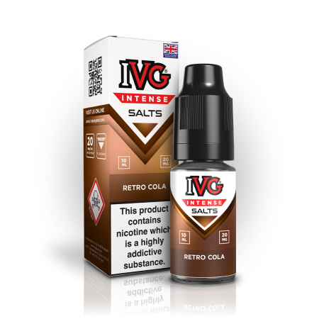 Retro Cola Nic Salt by IVG Intense – 10ml E-Liquid - Vapesdirect