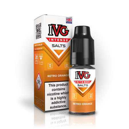 Retro Orange Nic Salt by IVG Intense – 10ml E-Liquid