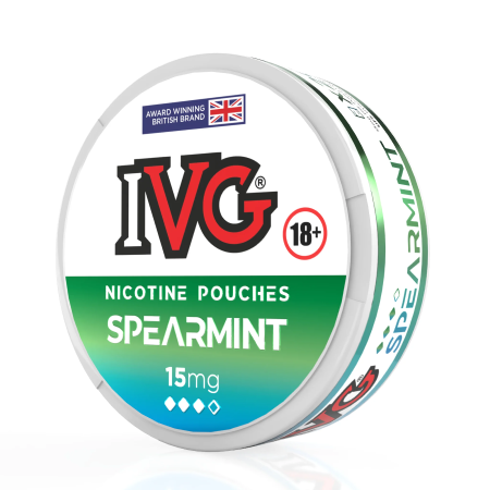 IVG Nicotine Pouches - Spearmint - Vapesdirect