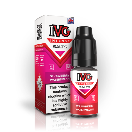 Strawberry Watermelon Nic Salt by IVG Intense – 10ml E-Liquid - Vapesdirect