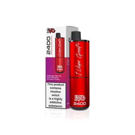 IVG 2400 Disposable Vape - Strawberry Watermelon - Vapesdirect