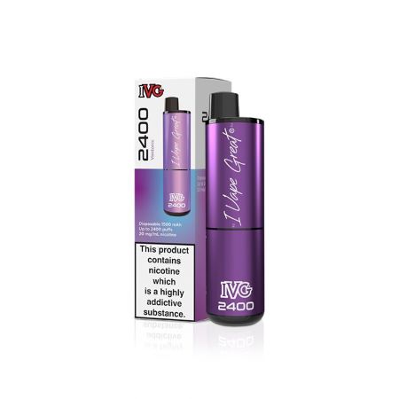 IVG 2400 Disposable Vape - Berry Fizz - Vapesdirect