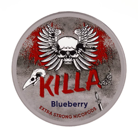 Killa Nicotine Pouches - Blueberry - Vapesdirect