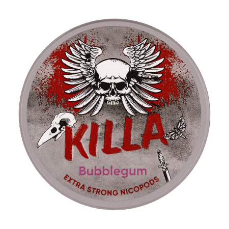 Killa Nicotine Pouches - Bubblegum - Vapesdirect