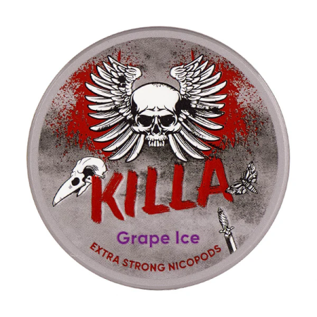 Killa Nicotine Pouches - Grape Ice