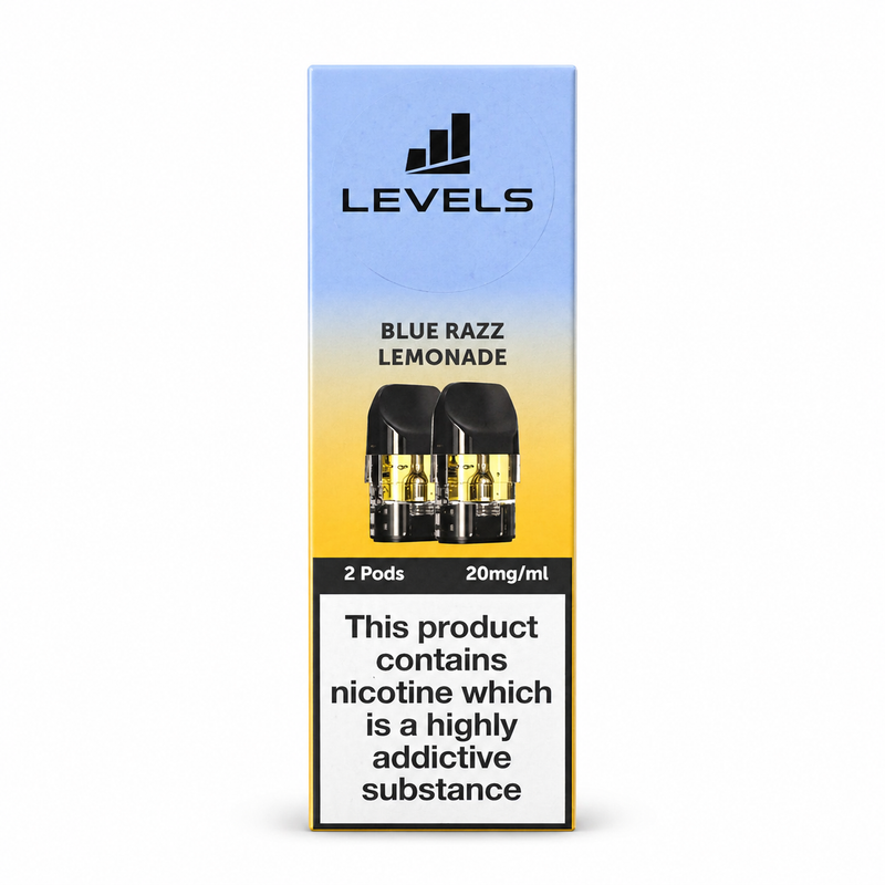 LEVELS Blue Razz Lemonade Prefilled Pods 2 Pack - Vapesdirect
