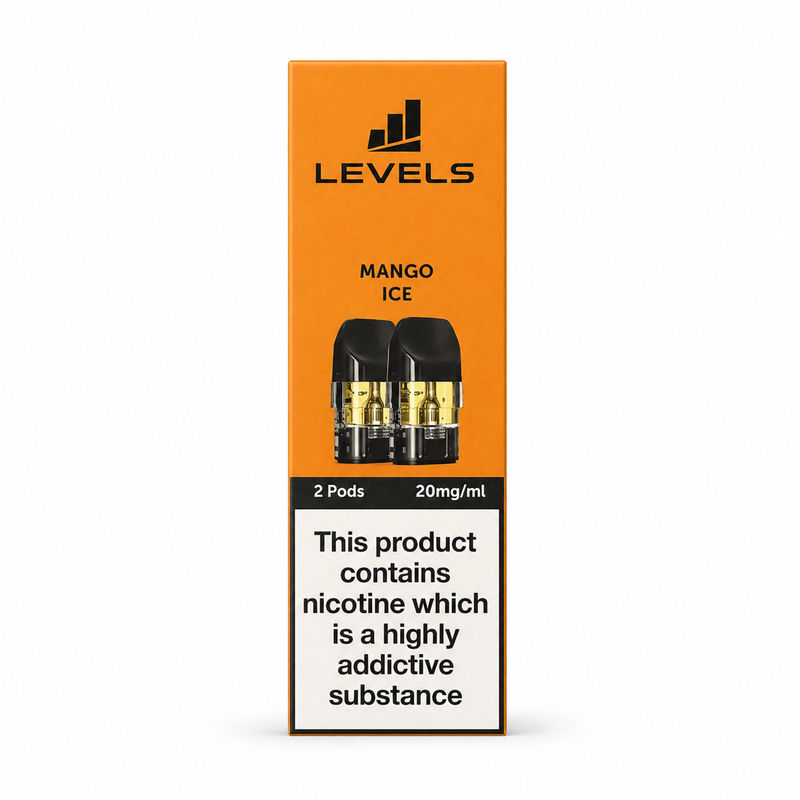 LEVELS Mango Ice Prefilled Pods 2 Pack - Vapesdirect