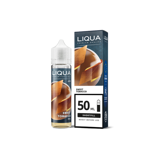 Liqua Mix & Go Sweet Tobacco 50ml (60ml Short Fill) - Vapesdirect