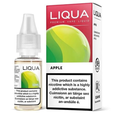LIQUA Apple 10ml E-Liquid - Vapesdirect