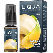 LIQUA Banana Cream 10ml E-Liquid - Vapesdirect