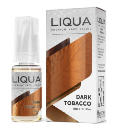 LIQUA Dark Tobacco 10ml E-Liquid - Vapesdirect