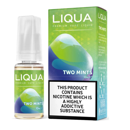 LIQUA Two Mints 10ml E-Liquid - Vapesdirect