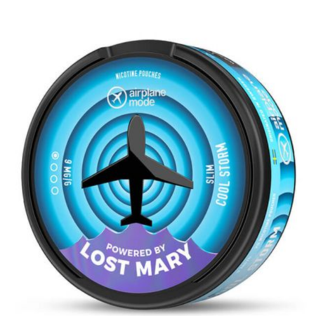 Lost Mary Airplane Mode Nicotine Pouches - Cool Storm - Vapesdirect