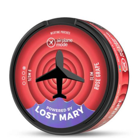 Lost Mary Airplane Mode Nicotine Pouches - Rose Grape - Vapesdirect
