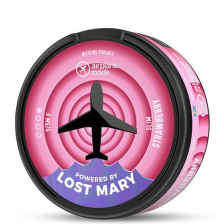 Lost Mary Airplane Mode Nicotine Pouches - Strawberry - Vapesdirect