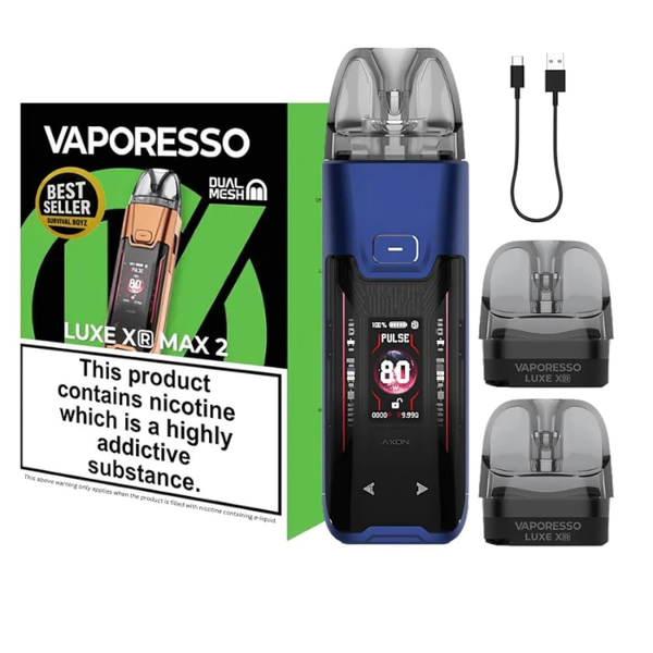 raz vape nicotine Vaporesso Luxe X Cartridges - 2 disposable e-liquid tanks with coils