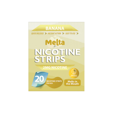 Melta Nicotine Strips - Banana - Vapesdirect