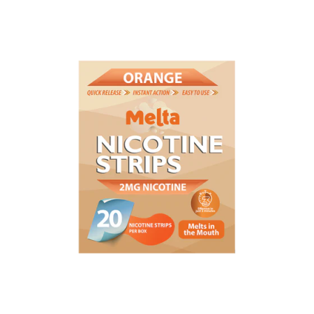 Melta Nicotine Strips - Orange - Vapesdirect