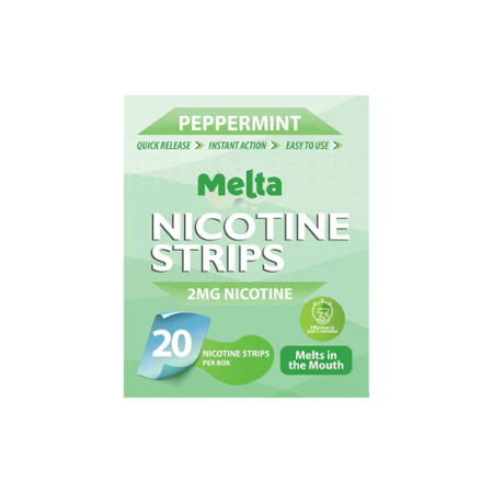 Melta Nicotine Strips - Peppermint - Vapesdirect