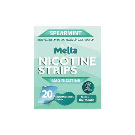 Melta Nicotine Strips - Spearmint - Vapesdirect