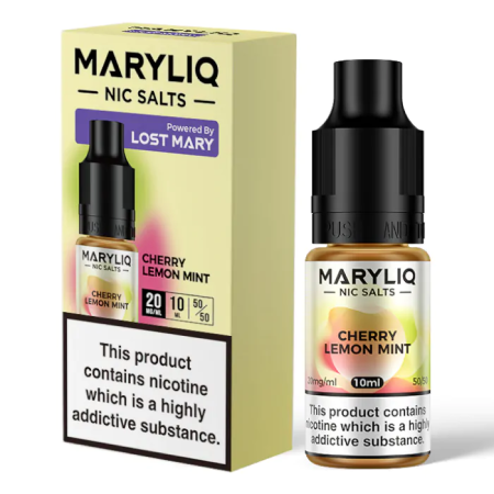 Maryliq Nic Salts - Cherry Lemon Mint - Vapesdirect